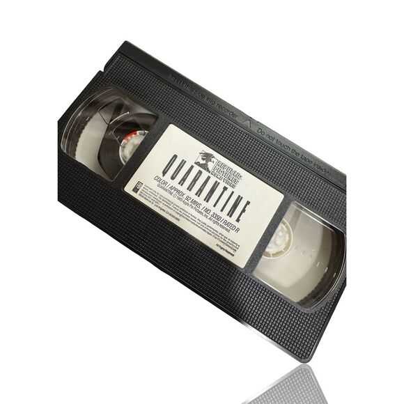Quarantine VHS 1990 Sci-Fi Fantasy Beatrice Boepple Movie- RARE post apocalypse - Picture 4 of 4